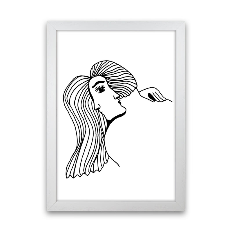 Illusion Art Print by Carissa Tanton White Grain