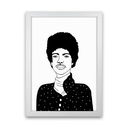 Prince Art Print by Carissa Tanton White Grain