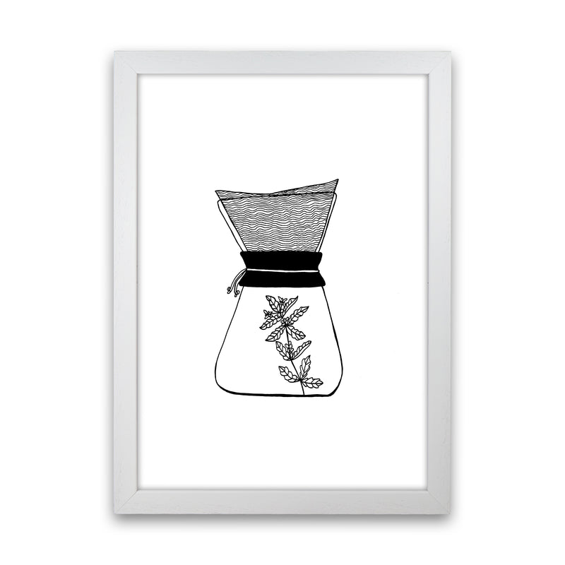 Chemex Art Print by Carissa Tanton White Grain