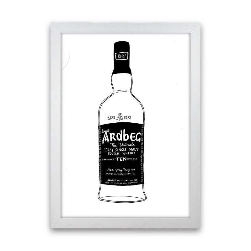 Ardbeg Art Print by Carissa Tanton White Grain