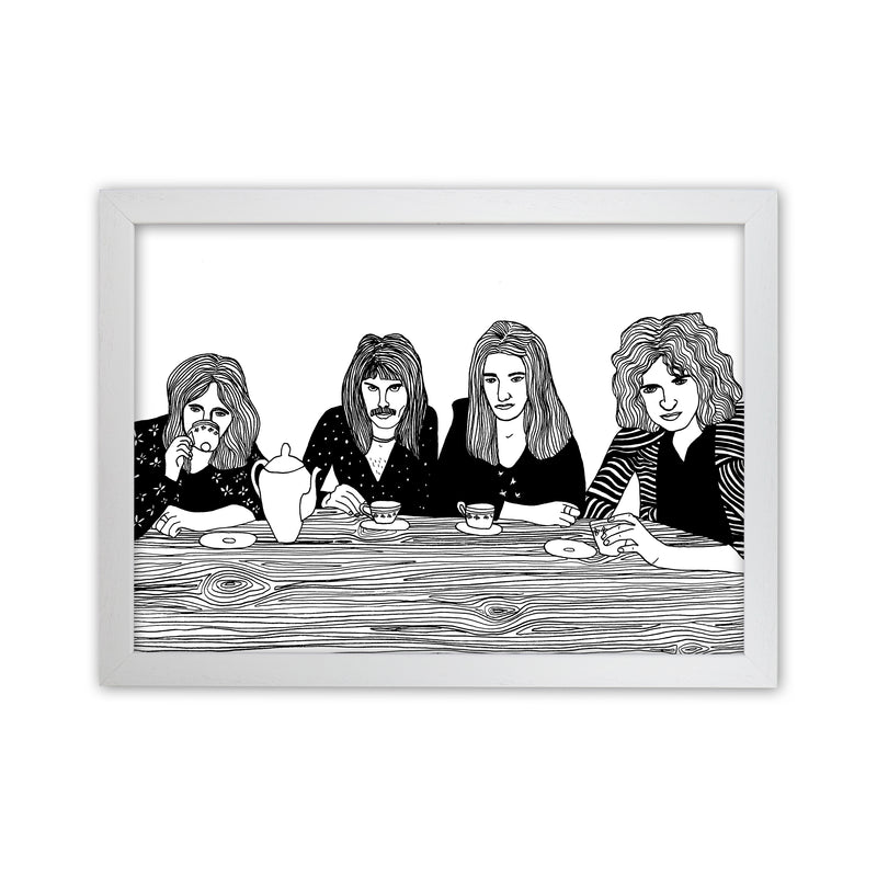 Queen Art Print by Carissa Tanton White Grain