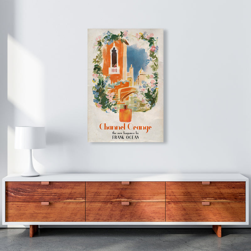 Channel Orange by David Redon Retro Music Poster Framed Wall Art Print A1 Canvas