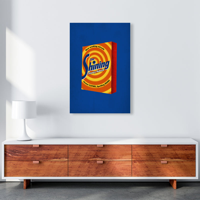 Shining Shot by David Redon Retro Movie Poster Framed Wall Art Print A1 Canvas