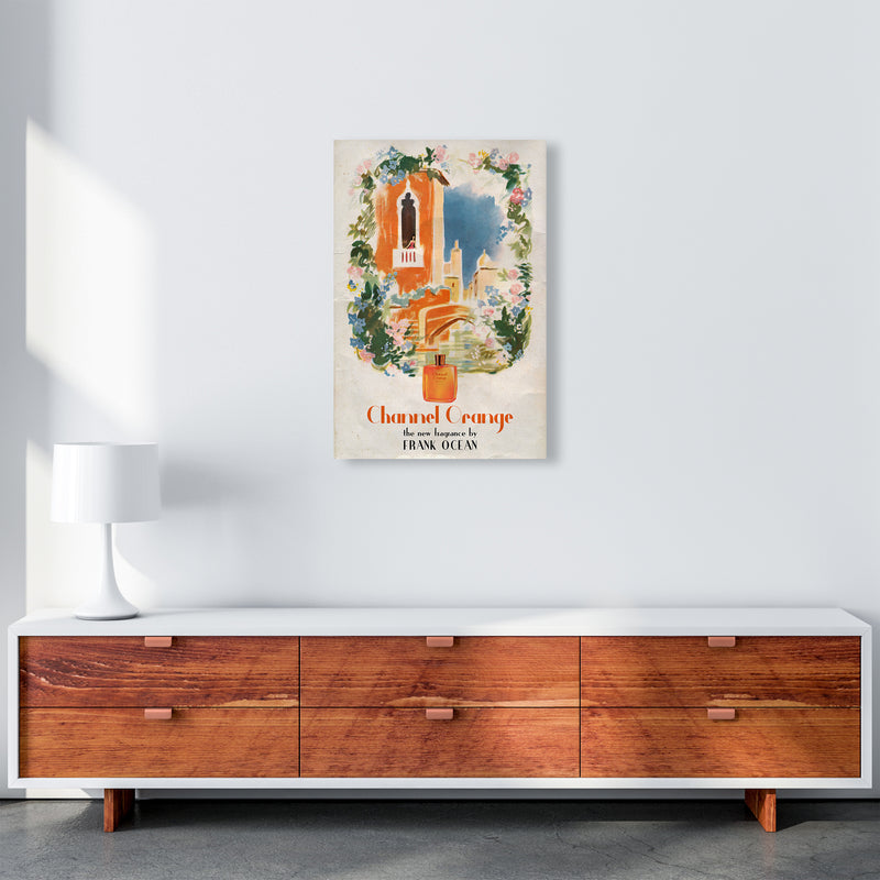Channel Orange by David Redon Retro Music Poster Framed Wall Art Print A2 Canvas