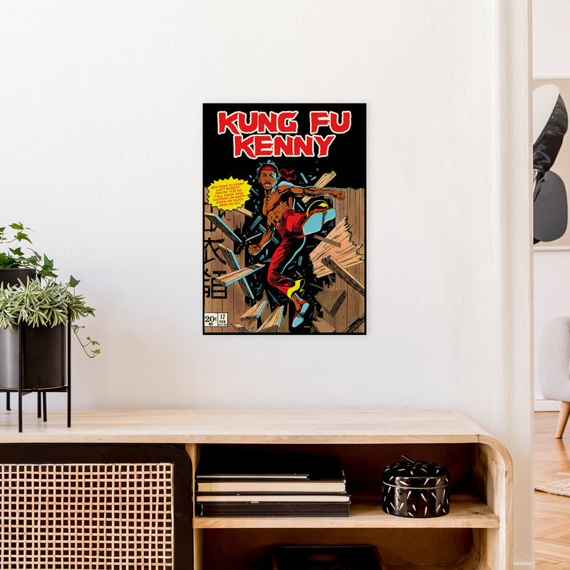 Kung Fu Kenny by David Redon A2 Print Only