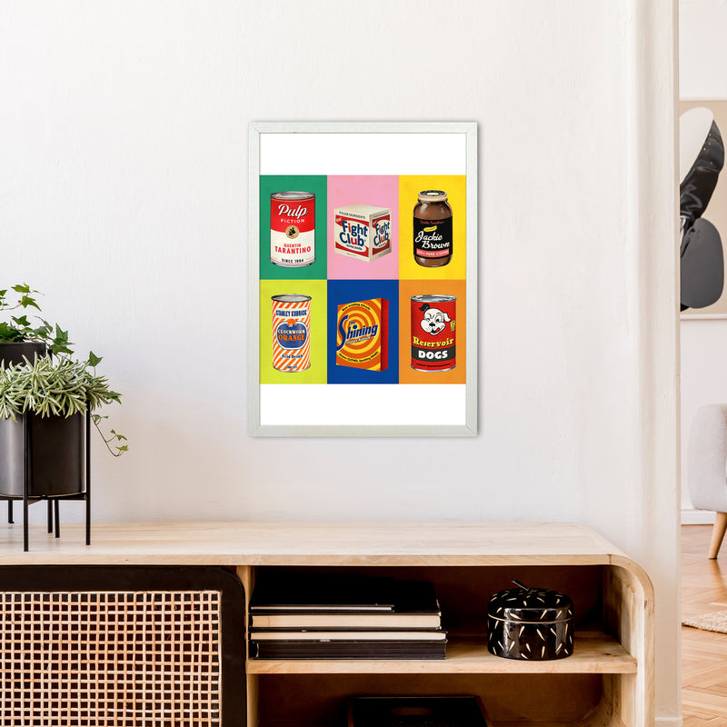 6 Packs Movie Poster Film Art Print by David Redon A2 Oak Frame
