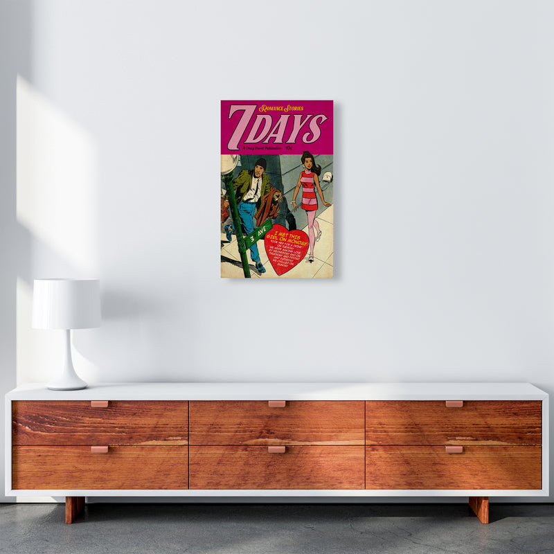 7 Days Music Poster Art Print by David Redon A3 Canvas