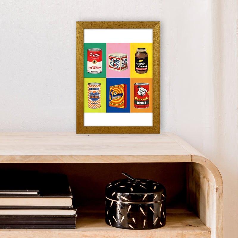 6 Packs Movie Poster Film Art Print by David Redon A4 Print Only