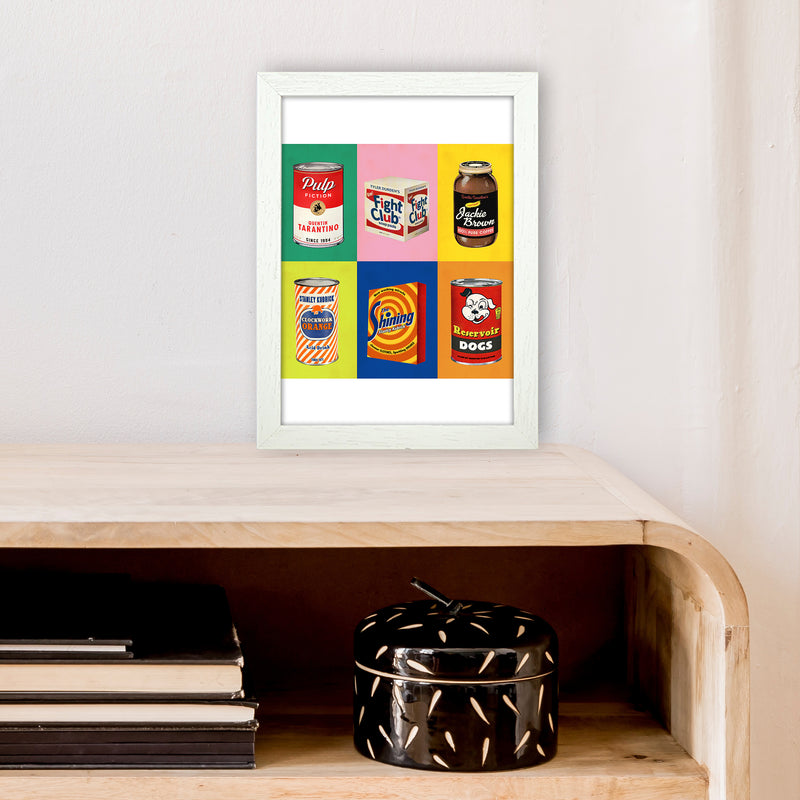 6 Packs Movie Poster Film Art Print by David Redon A4 Oak Frame