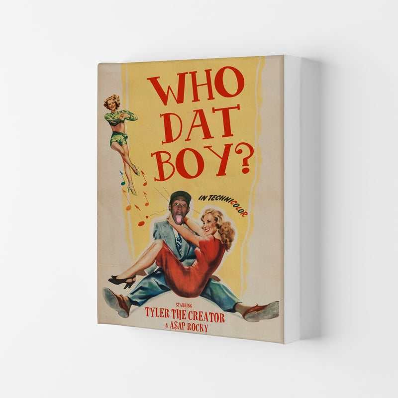 Who Dat Boy by David Redon Retro Music Poster Framed Wall Art Print Canvas