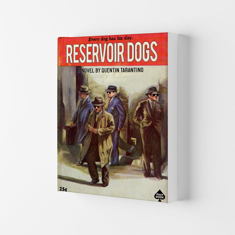 Reservoir Dogs by David Redon Retro Movie Poster Framed Wall Art Print Canvas