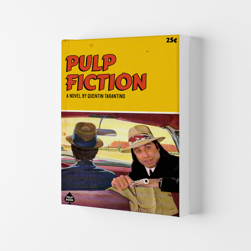 Pulp by David Redon Retro Movie Poster Framed Wall Art Print Canvas