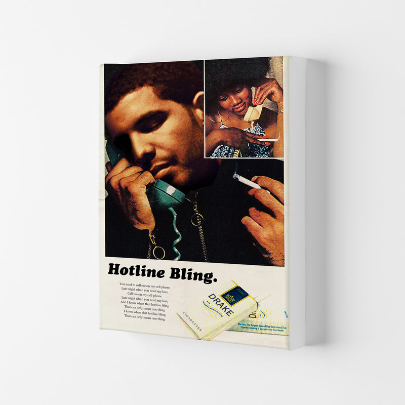 Drizzy by David Redon Retro Music Poster Framed Wall Art Print Canvas