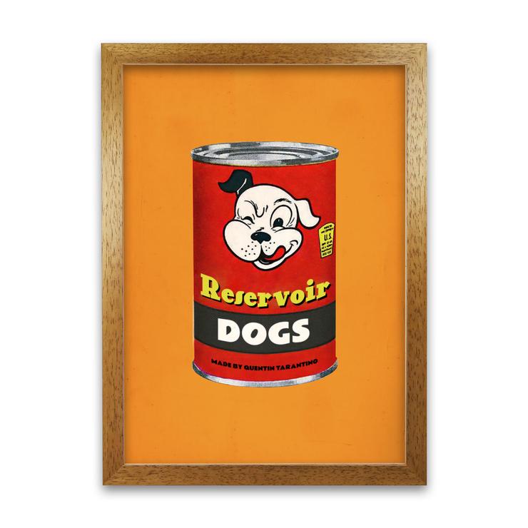 Reservoir Dogs Retro Movie Poster Framed Wall Art Print