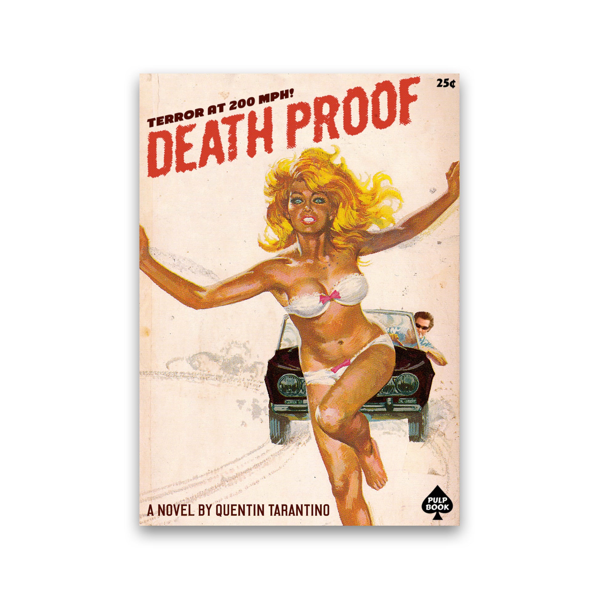 Deathproof by David Redon Retro Movie Poster Framed Wall Art Print Print Only
