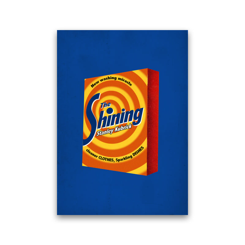 Shining Shot by David Redon Retro Movie Poster Framed Wall Art Print Print Only
