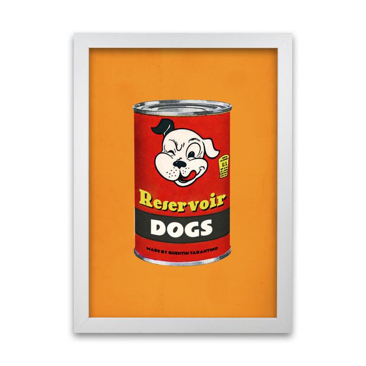 Reservoir Dogs Retro Movie Poster Framed Wall Art Print