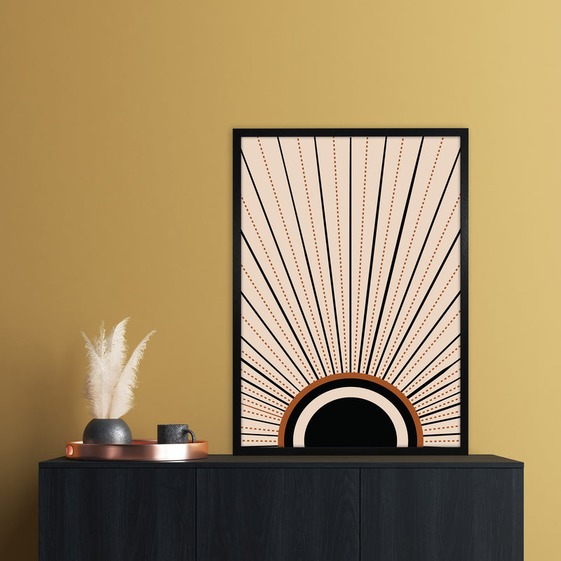 Boho Sunrise 2 Art Print by Essentially Nomadic A1 White Frame