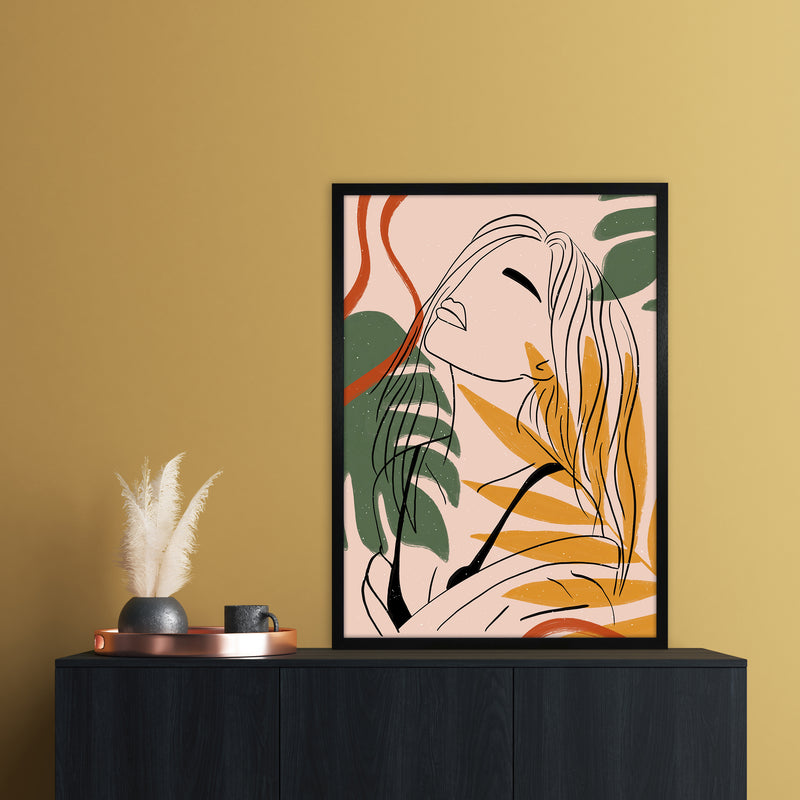 Girl 1 2x3 Art Print by Essentially Nomadic A1 White Frame