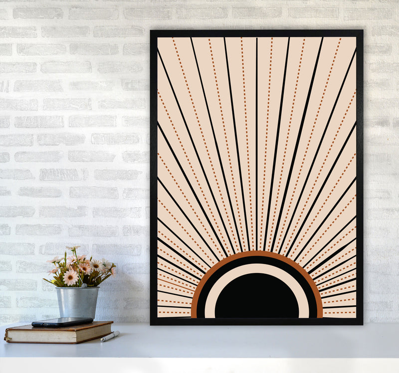 Boho Sunrise 2 Art Print by Essentially Nomadic A1 White Frame
