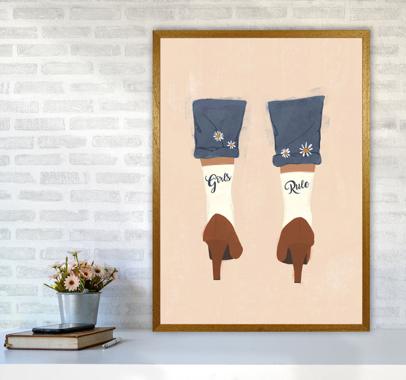 Girls Rule Art Print by Essentially Nomadic A1 Print Only