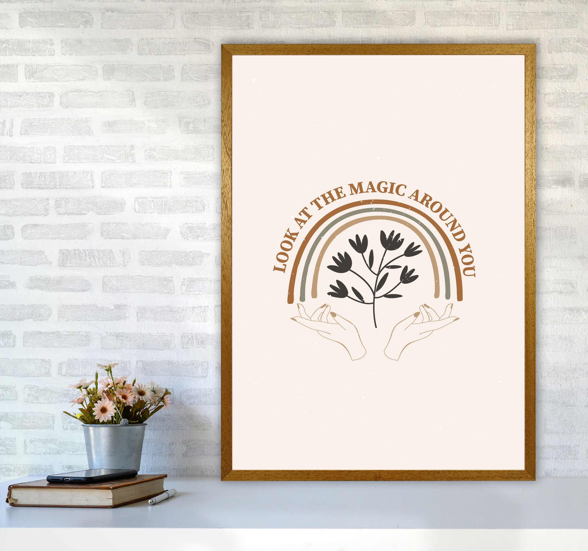 Look At The Magic Art Print by Essentially Nomadic A1 Print Only