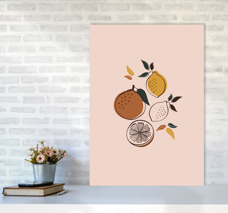 Citrus Art Print by Essentially Nomadic A1 Black Frame