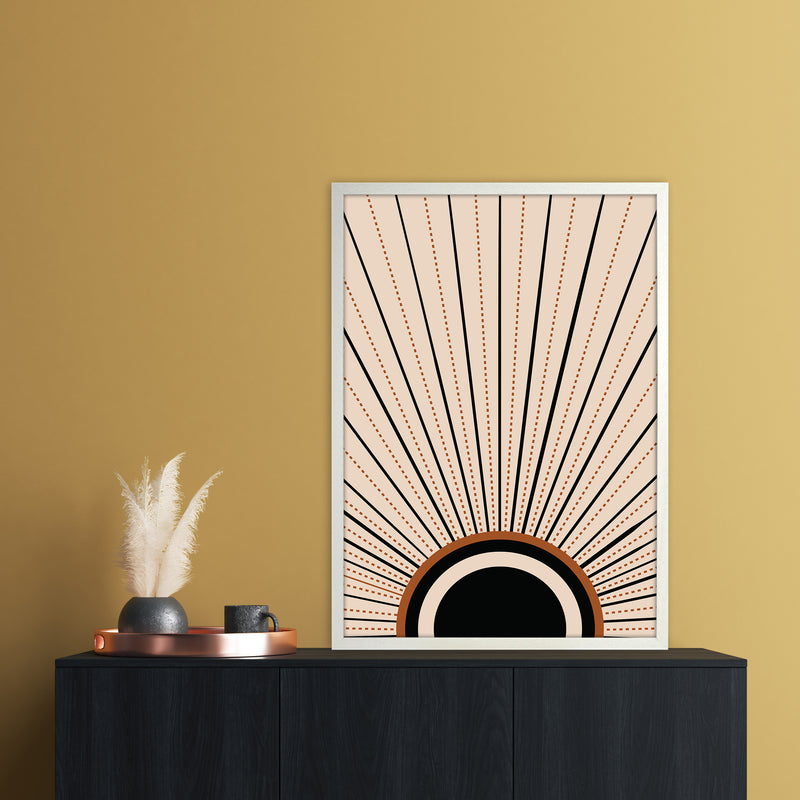 Boho Sunrise 2 Art Print by Essentially Nomadic A1 Oak Frame