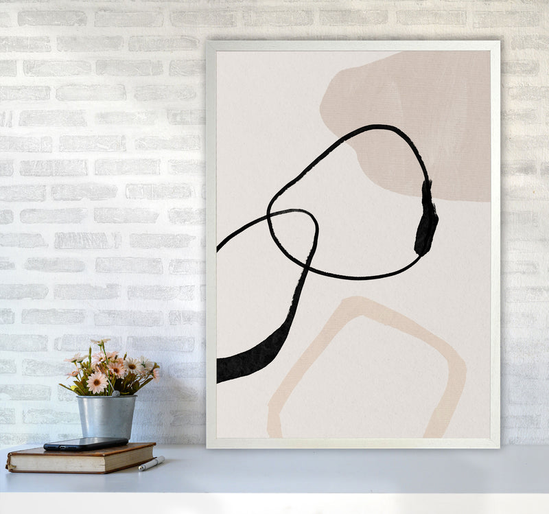 Abstract Art Art Print by Essentially Nomadic A1 Oak Frame