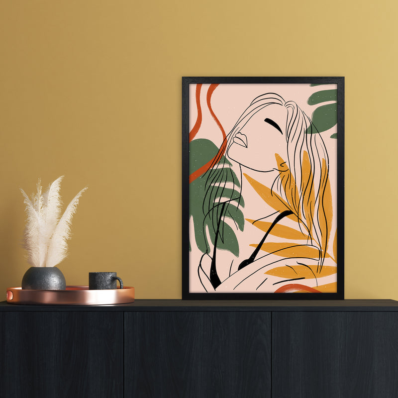 Girl 1 2x3 Art Print by Essentially Nomadic A2 White Frame