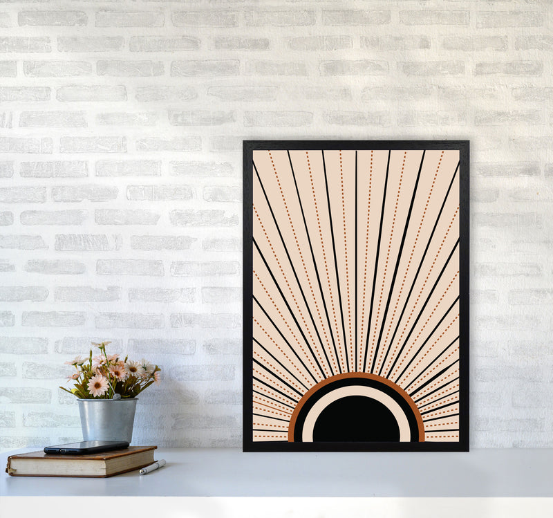 Boho Sunrise 2 Art Print by Essentially Nomadic A2 White Frame