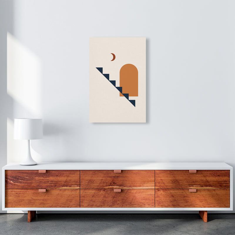 Minimal Geo Art Print by Essentially Nomadic A2 Canvas