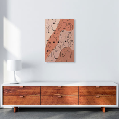 Faces Art Print by Essentially Nomadic A2 Canvas