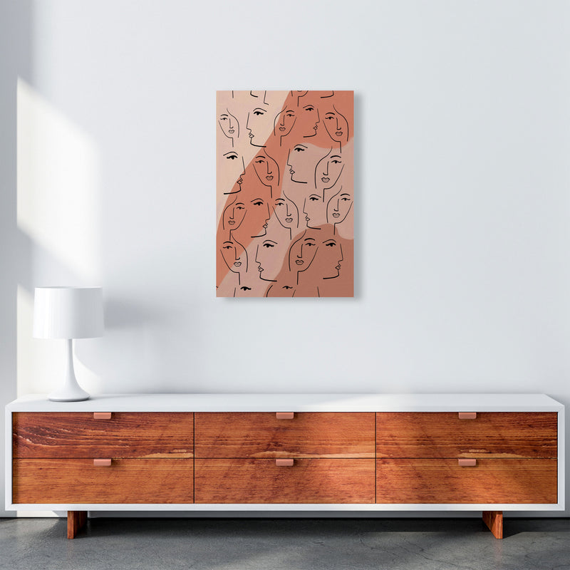 Faces Art Print by Essentially Nomadic A2 Canvas