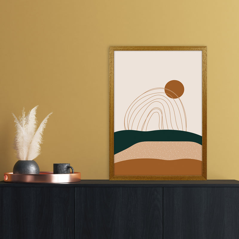Abstract Rainbow Landscape Art Print by Essentially Nomadic A2 Print Only