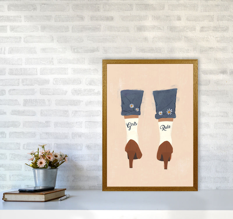 Girls Rule Art Print by Essentially Nomadic A2 Print Only