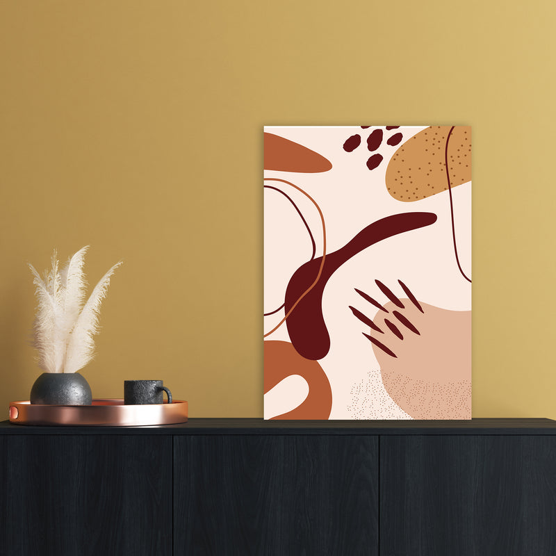 Abstract Shapes 2 Art Print by Essentially Nomadic A2 Black Frame