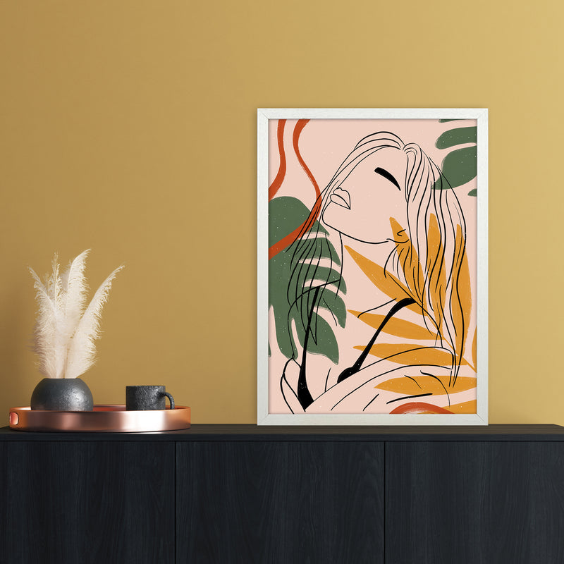 Girl 1 2x3 Art Print by Essentially Nomadic A2 Oak Frame