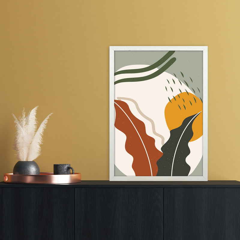 Botanical Abstract 4 2x3 Ratio Art Print by Essentially Nomadic A2 Oak Frame