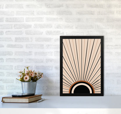 Boho Sunrise 2 Art Print by Essentially Nomadic A3 White Frame