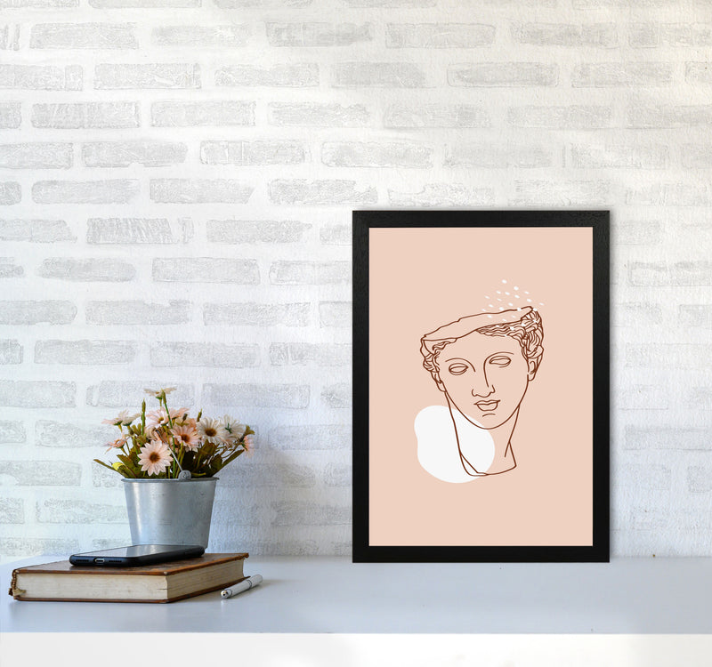 Greek Aphrodite Head Art Print by Essentially Nomadic A3 White Frame