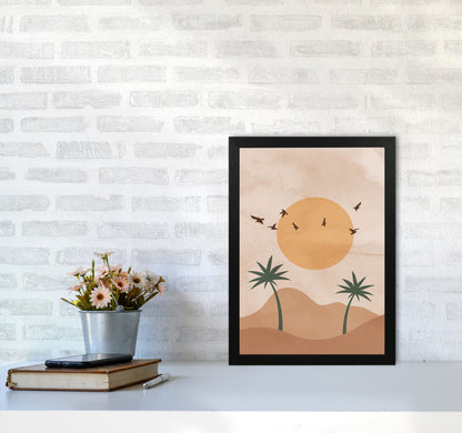 Desert Palm Art Print by Essentially Nomadic A3 White Frame
