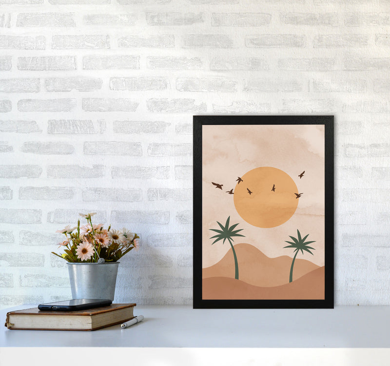Desert Palm Art Print by Essentially Nomadic A3 White Frame