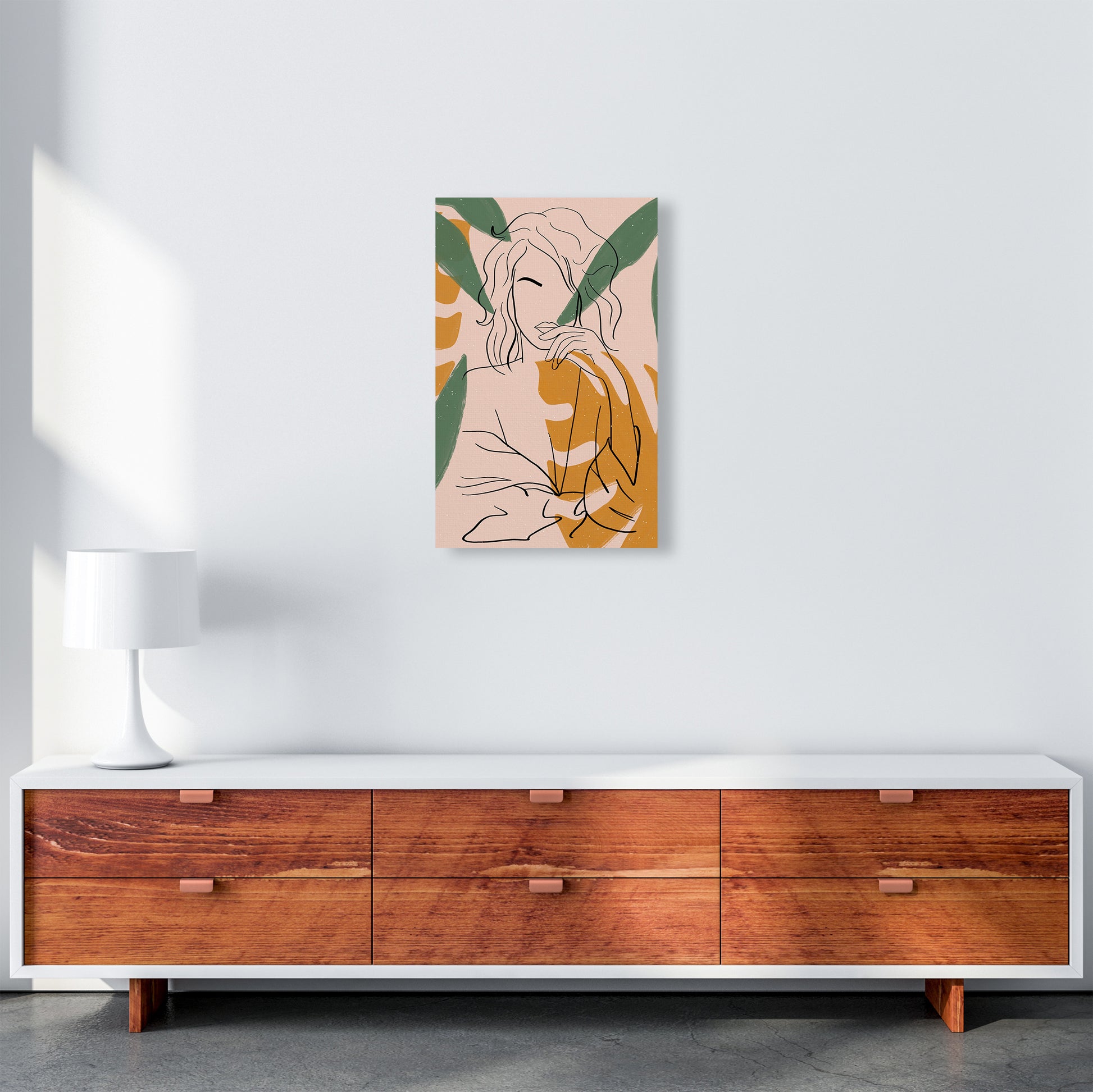 Girl 2 2x3 Art Print by Essentially Nomadic A3 Canvas