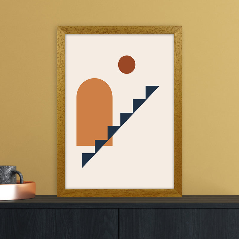 Minimal Geo b 3x4 ratio Art Print by Essentially Nomadic A3 Print Only