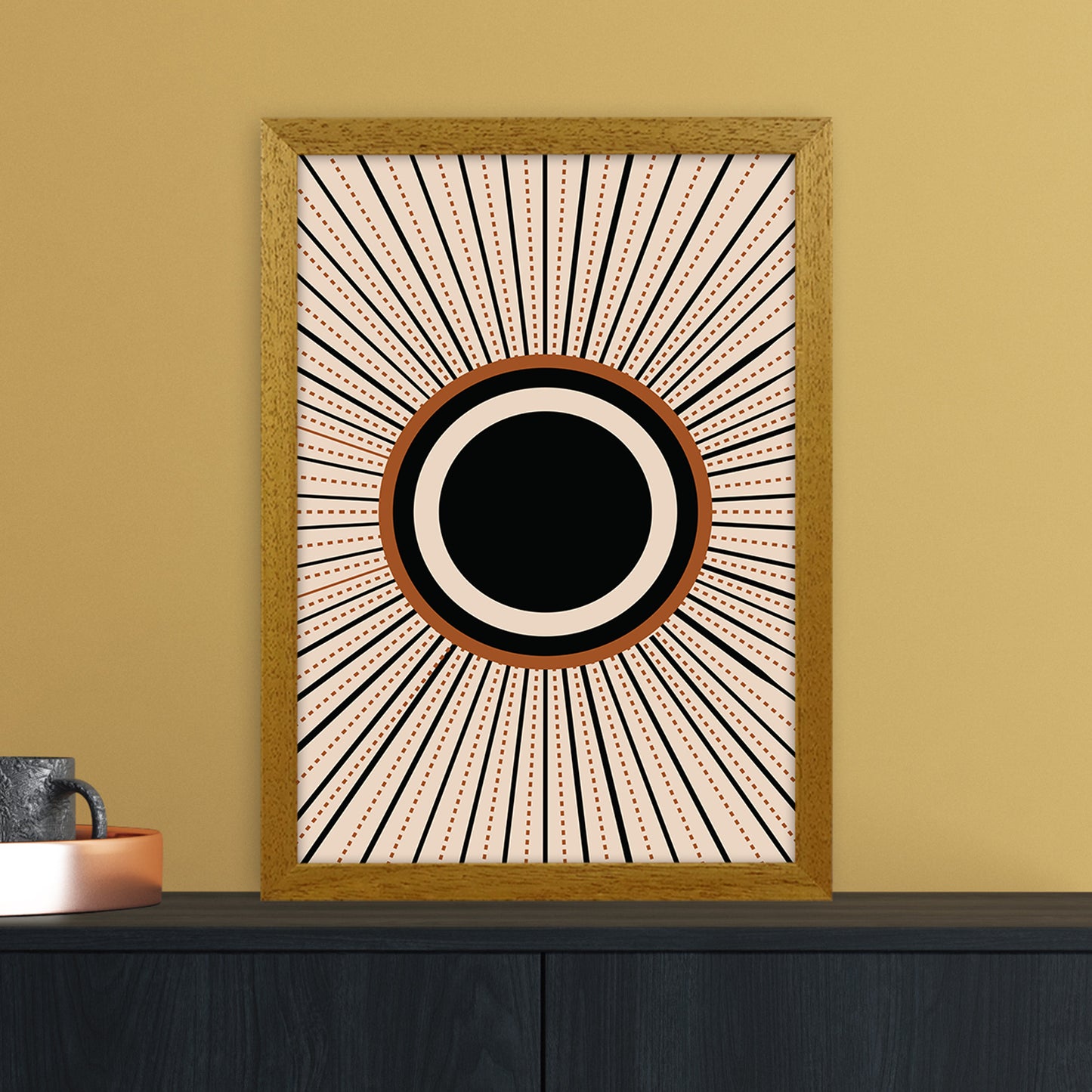 Boho Sun 1 Art Print by Essentially Nomadic A3 Print Only
