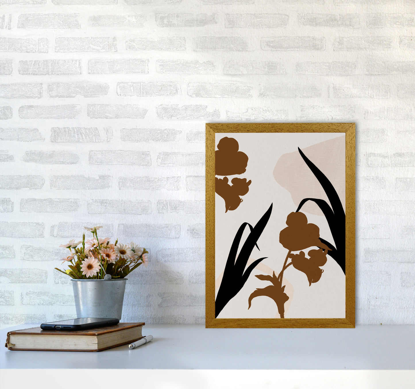 Abstract Leaf 3 Art Print by Essentially Nomadic A3 Print Only
