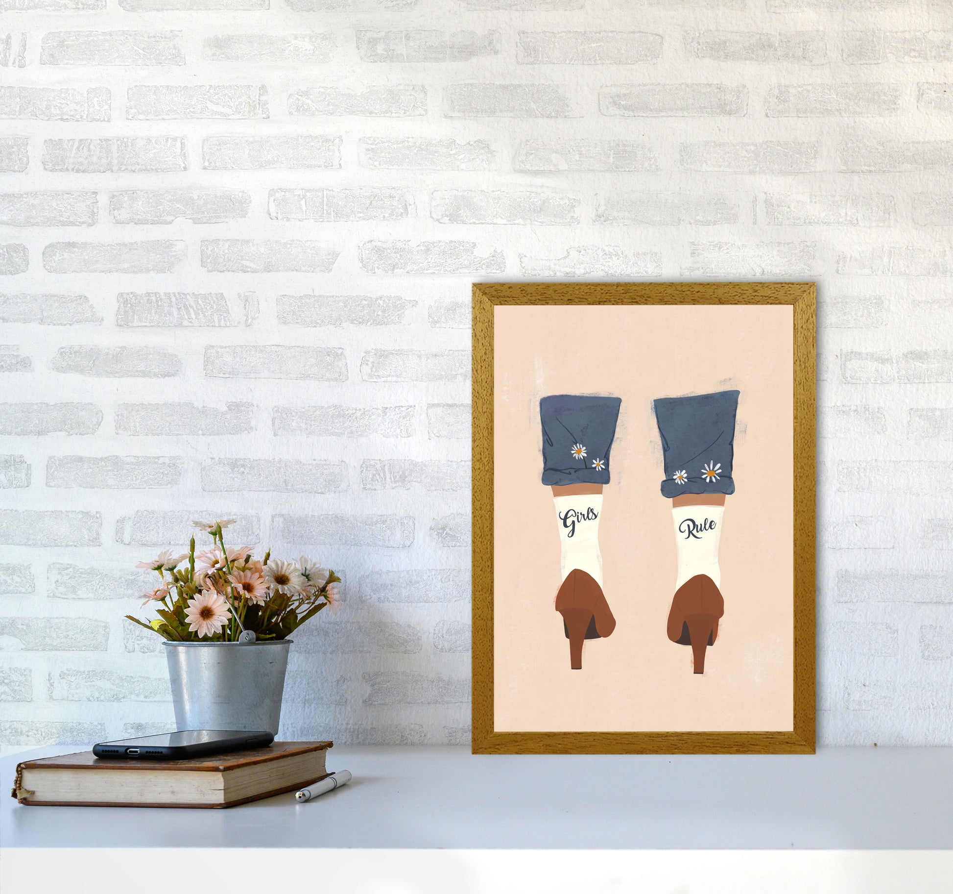 Girls Rule Art Print by Essentially Nomadic A3 Print Only