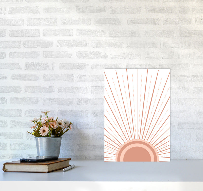 Boho Sunrise Art Print by Essentially Nomadic A3 Black Frame