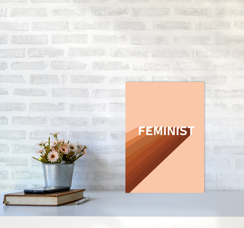 Feminist Art Print by Essentially Nomadic A3 Black Frame